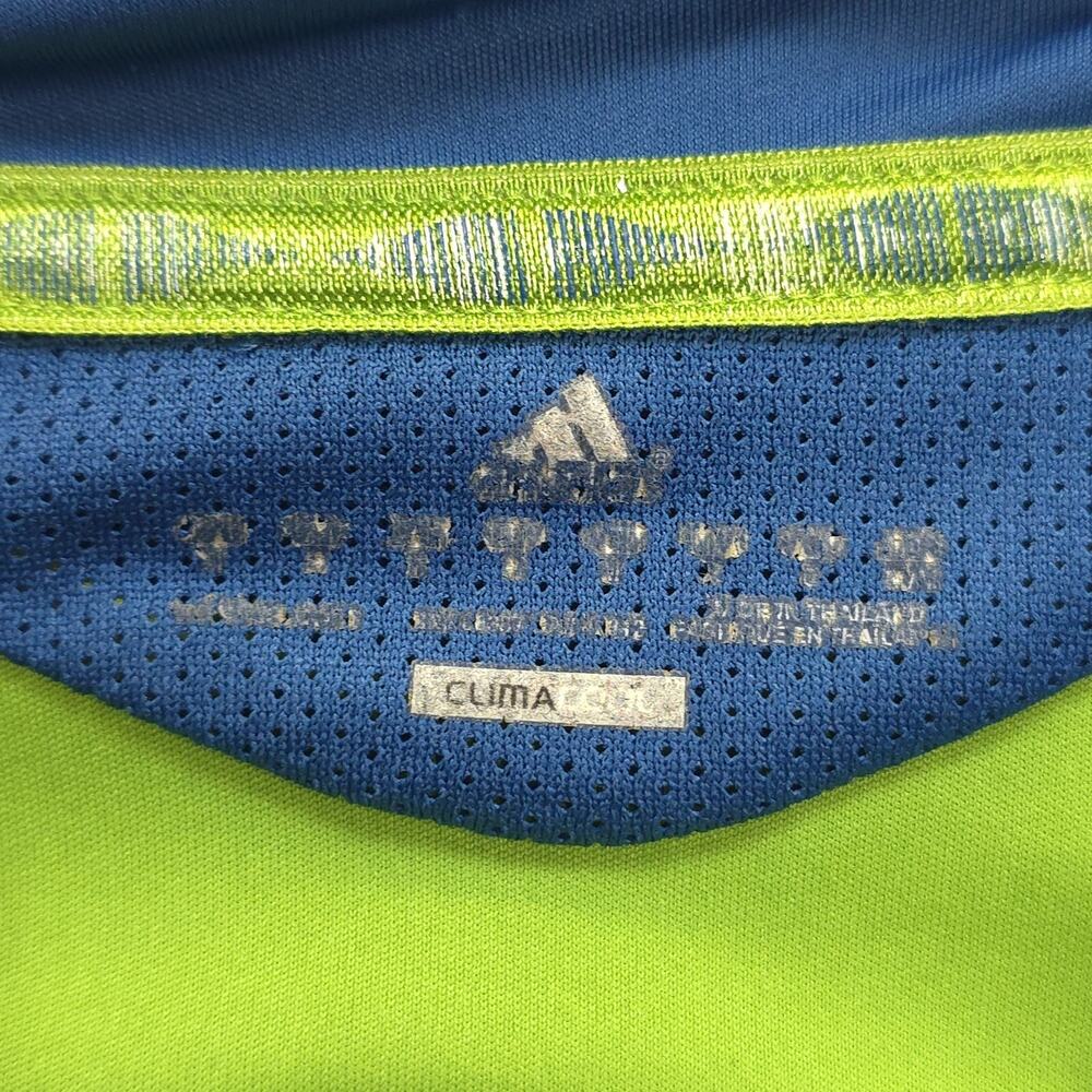 Seattle Sounders Jersey Mens Medium Adidas Climacool 11/12 Home Jhon Hurtado #34 - Picture 14 of 16